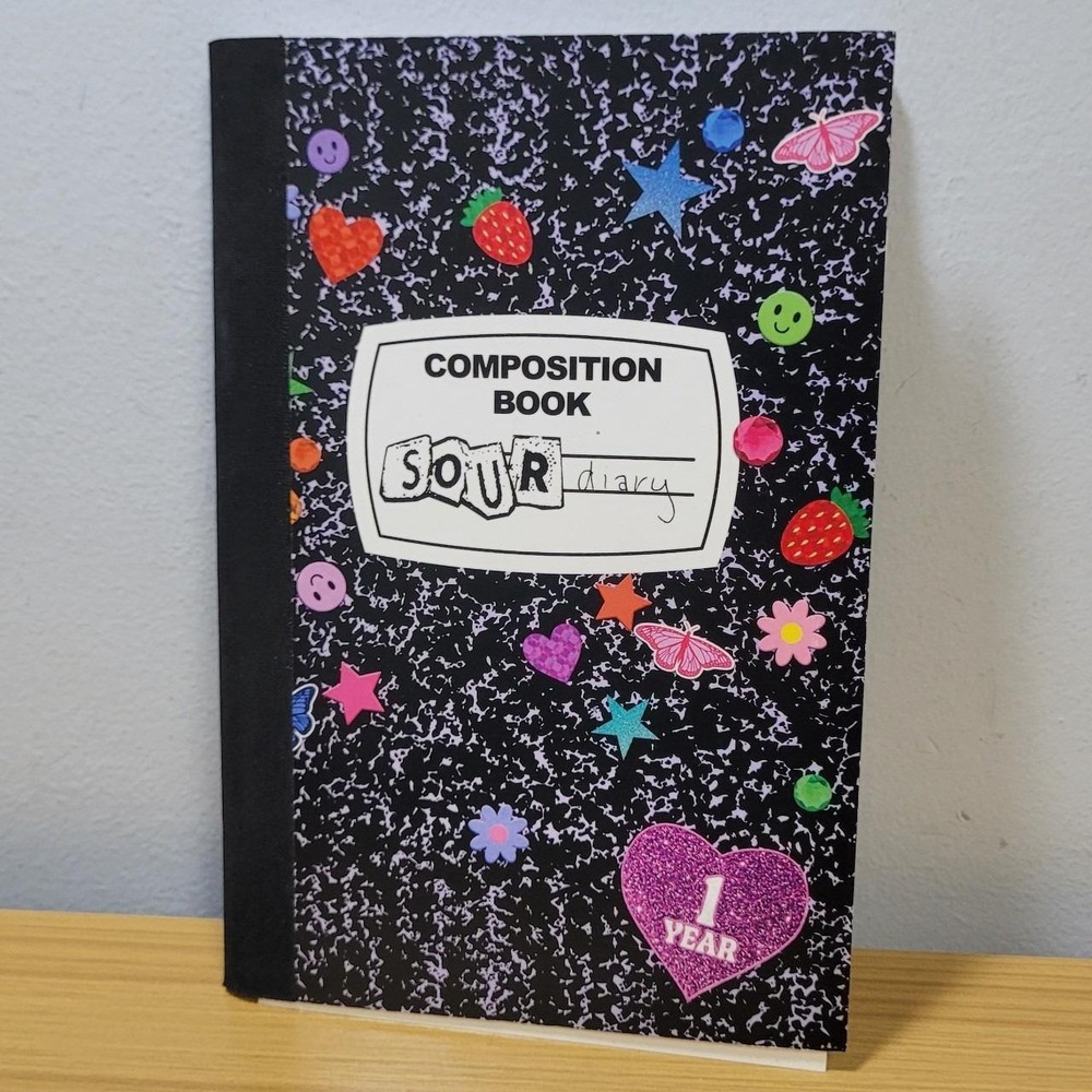Olivia Rodrigo SOUR 1 Year Anniversary Journal - Sour Diary